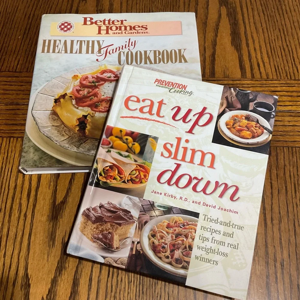 BH&G Healthy Family Cookbook & Prevention Eat Up Slim Down pair recipes